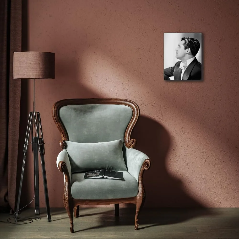 ArtDirect Cary Grant XCVI 15x18 Gallery Wrapped Canvas Museum Art by Hollywood Photo Archive