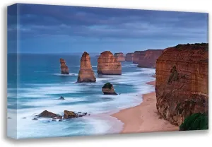 ArtDirect Ernemann, Lothar 24x18 Gallery Wrapped Canvas Museum Art Titled: Great Ocean Road