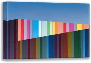 ArtDirect Evans, Gregory 24x17 Gallery Wrapped Canvas Museum Art Titled: Urban Candy