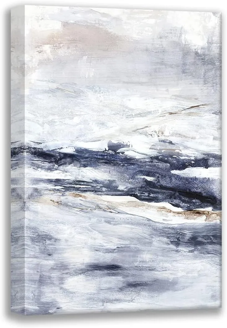 ArtDirect Woods, Maya 17x24 Gallery Wrapped Canvas Museum Art Titled: Ocean Eyes I