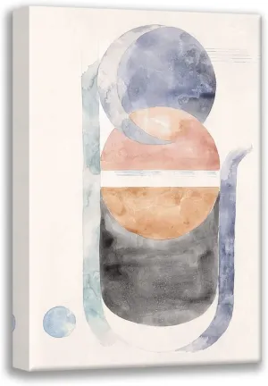 ArtDirect Woods, Maya 17x24 Gallery Wrapped Canvas Museum Art Titled: Space Galaxy I