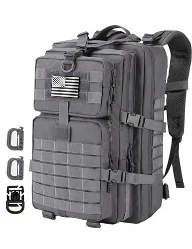 Assault Pack,Tactical Backpack Military Army Camping Rucksack, 3-Day Pack