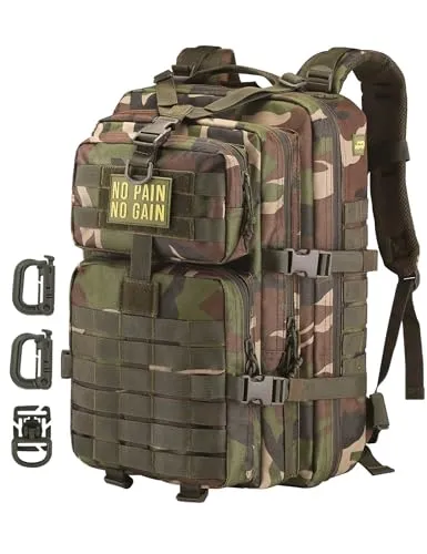 Assault Pack,Tactical Backpack Military Army Camping Rucksack, 3-Day Pack
