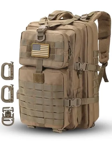 Assault Pack,Tactical Backpack Military Army Camping Rucksack, 3-Day Pack