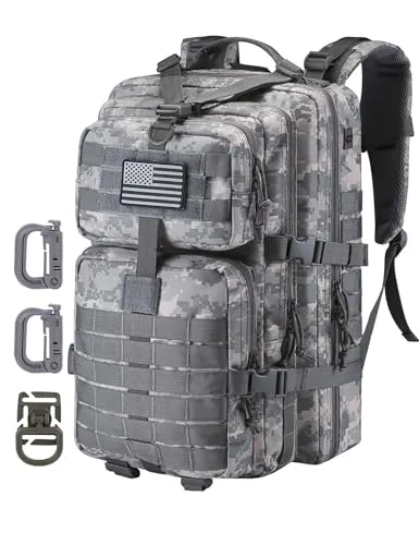 Assault Pack,Tactical Backpack Military Army Camping Rucksack, 3-Day Pack