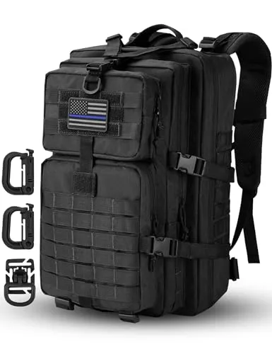 Assault Pack,Tactical Backpack Military Army Camping Rucksack, 3-Day Pack