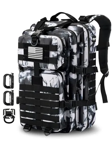 Assault Pack,Tactical Backpack Military Army Camping Rucksack, 3-Day Pack