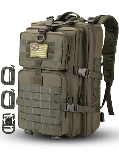 Assault Pack,Tactical Backpack Military Army Camping Rucksack, 3-Day Pack