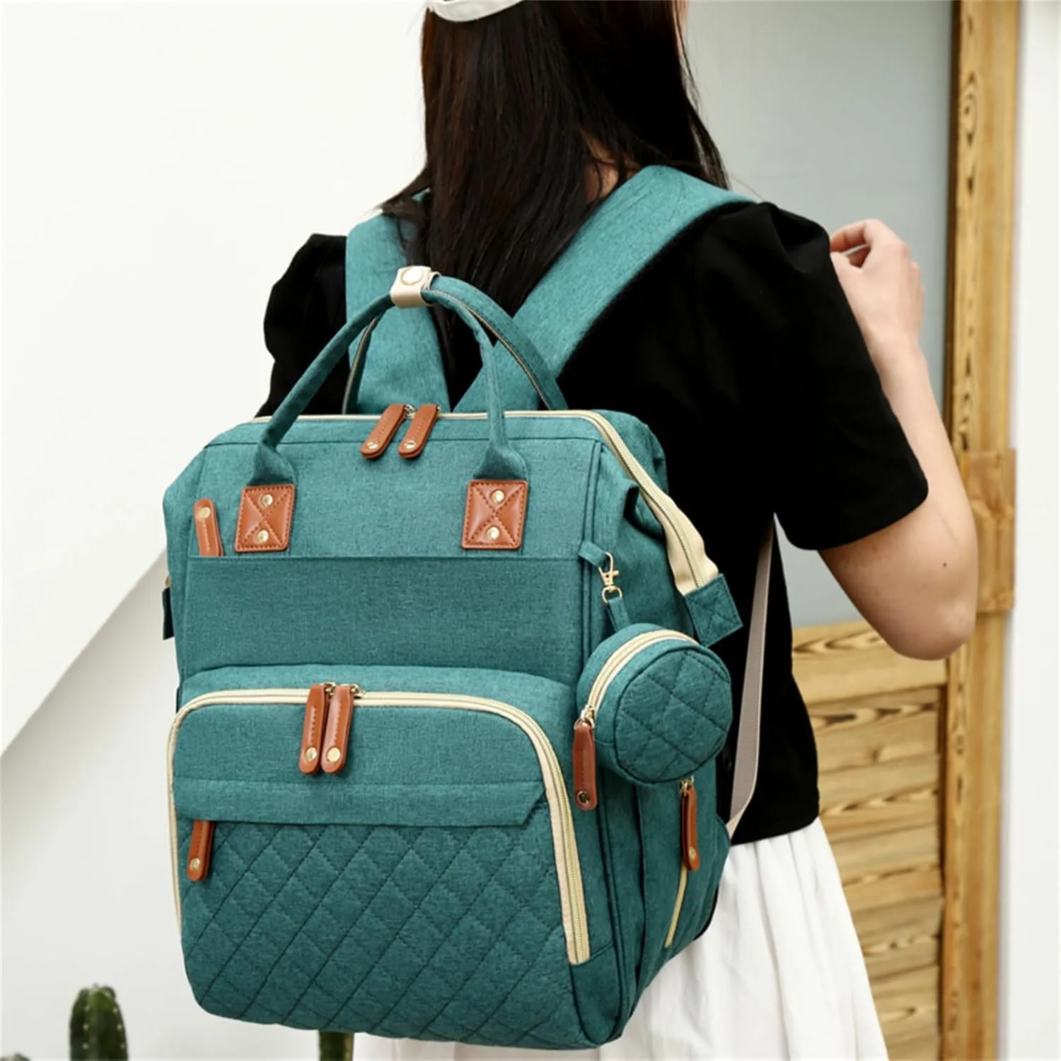 Axcone Baby Diaper Bag Backpack with Changing Pads mommy Bags Boys Girl Unisex Multifunction Travel Baby