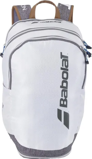 Babolat Wimbledon Court Tennis Backpack (White), 48 x 33 x 22 cm