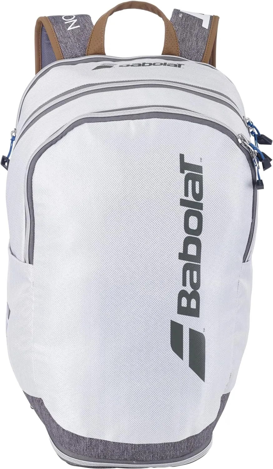 Babolat Wimbledon Court Tennis Backpack (White), 48 x 33 x 22 cm