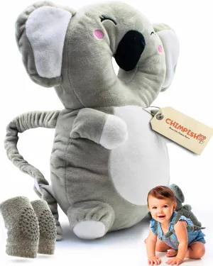 Baby Backpack Head Protection - Koala, Wide Size Cushion, Effective Baby Fall Back Head Protector Cushioning, Superior Head Protector for Walking