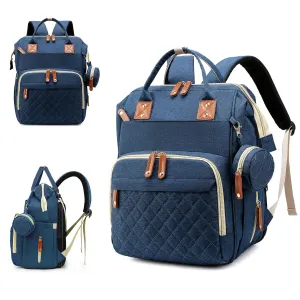 Baby Diaper Bag Backpack with Changing Station, Waterproof Baby Bags for Boys Girls, USB Charging Port, Baby Shower Gifts, Blue