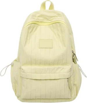 Back Packs，Aesthetic Pleated Backpack Large Capacity Casual Daypacks Travel Bag Student School Bag Versatile Backpack for Girl