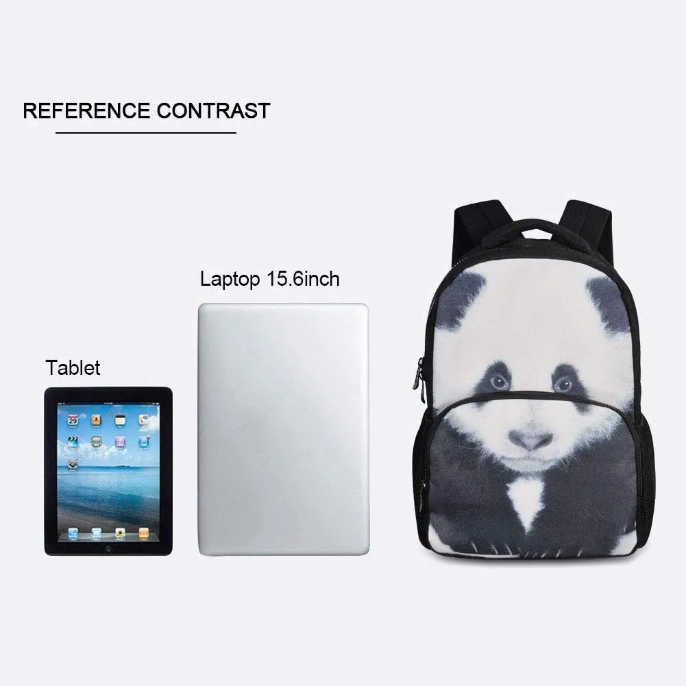 Backpack, for Age 6-16 Kids Boys Girls Shoulder Laptop Bag Horse Design