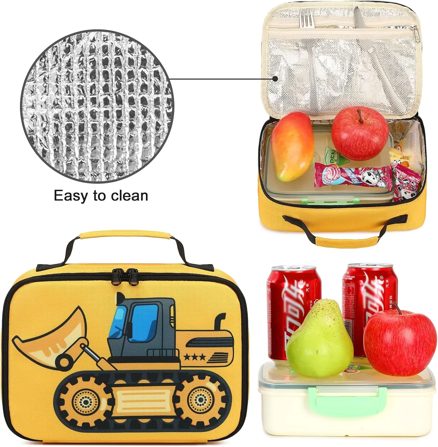 Backpack for Kids Boys Girls Preschool Kindergarten Bookbag Set with Lunch Box Toddler School Bag