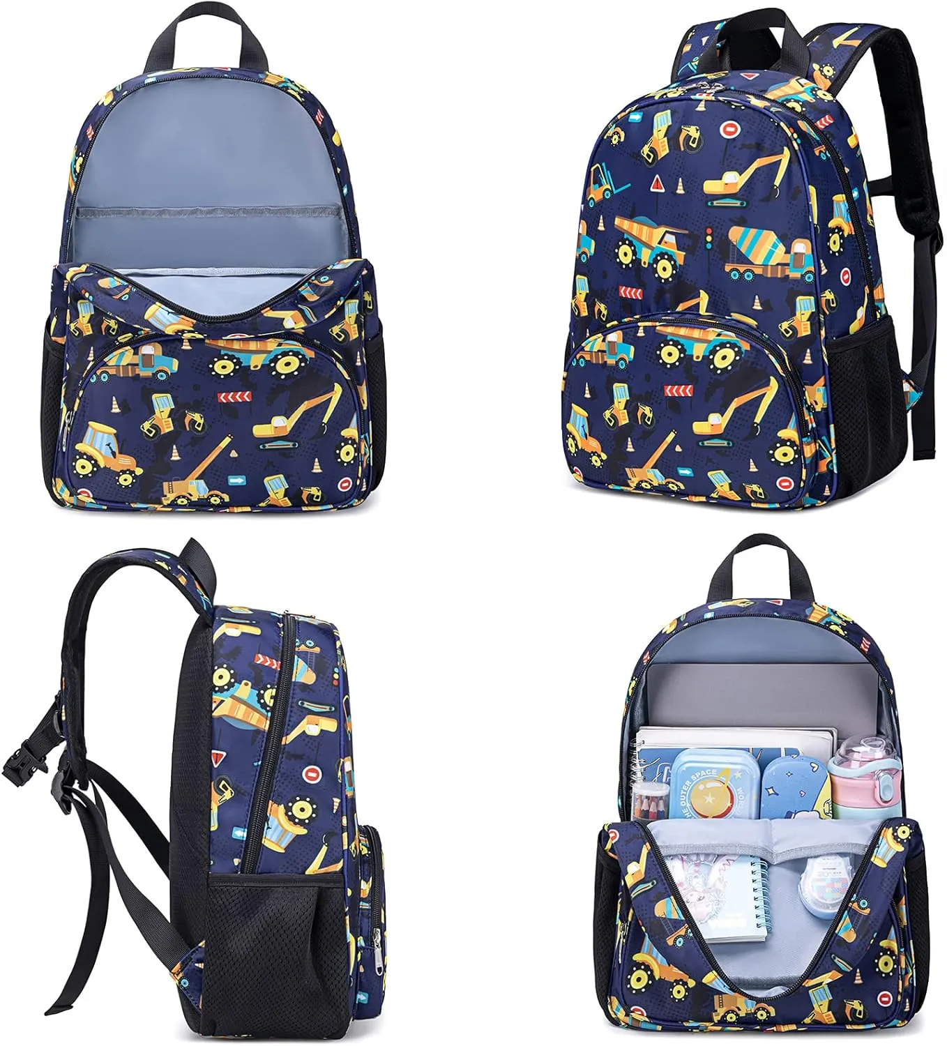 Backpack for Kids Boys Girls Preschool Kindergarten Bookbag Set with Lunch Box Toddler School Bag
