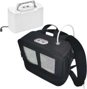 Backpack for Portable Oxygen Concentrator 3L/Min, Adjustable Straps Multiful Pockets Storage Design, for 3L/Min Portable Oxygen Concentrator