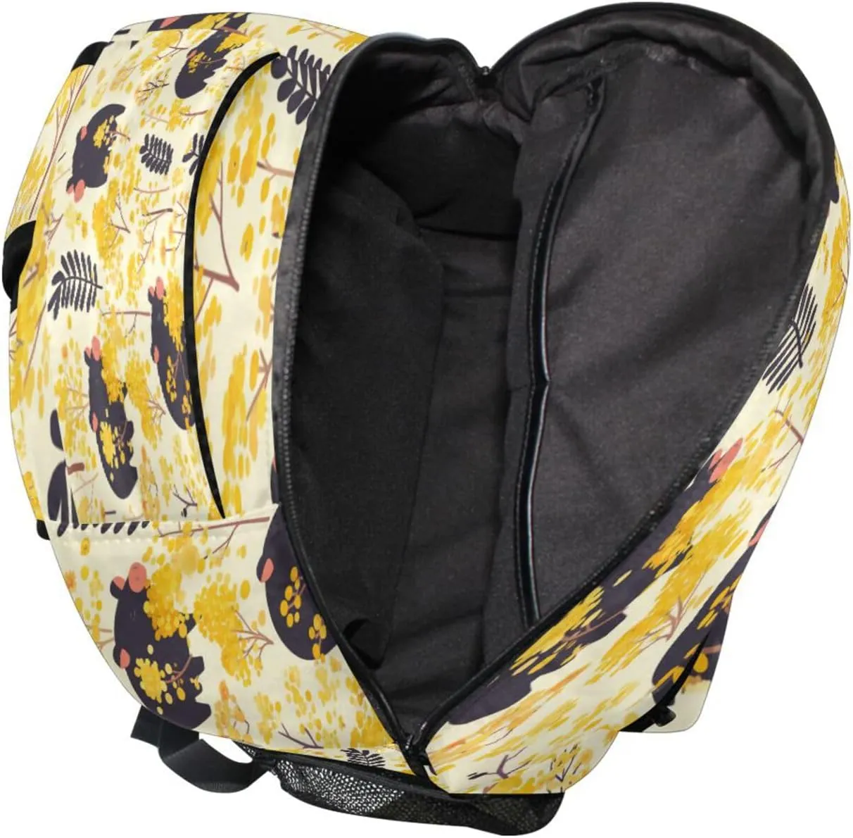Backpack for Unisex Adult Waterproof Laptop Bookbag with Chest Strap for Travel Trip Tapir Yarrow