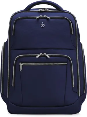 Backpack- Laptop Backpack for Women Men, Travel Business Anti Theft Sturdy Work Bag with USB Charging Port, Water Resistant College Backpack, Holds Up to 15.6" Laptop