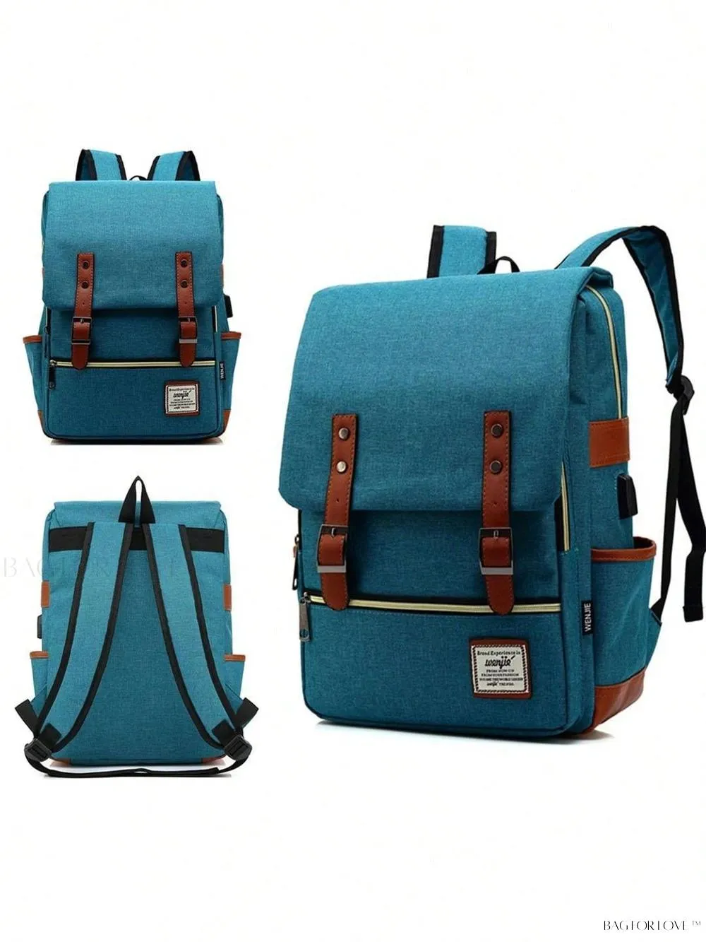 BagForLove - Travel-Friendly Notebook Bag with Built-In USB Charging Hub