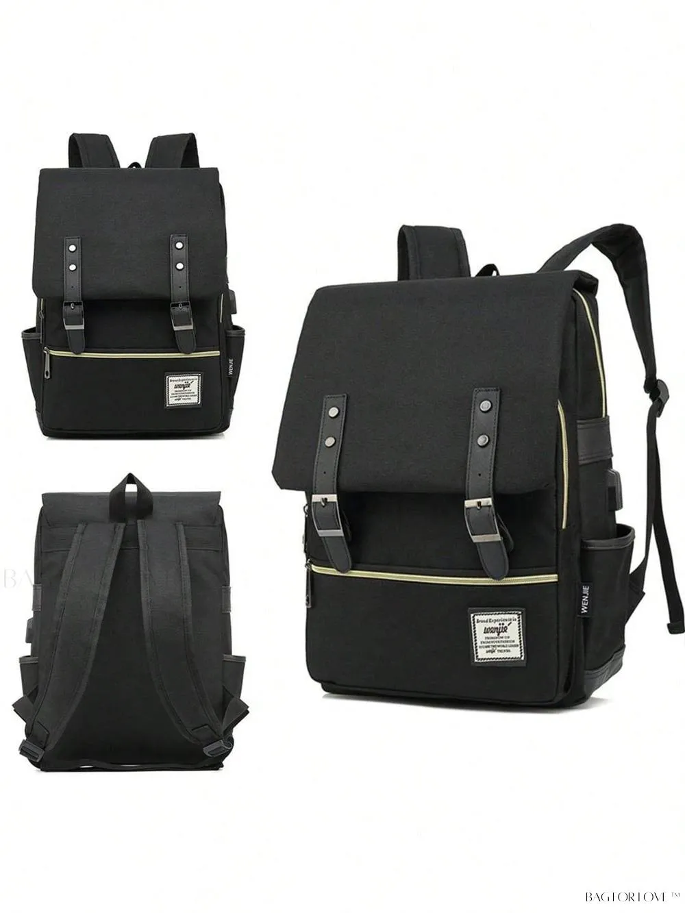 BagForLove - Travel-Friendly Notebook Bag with Built-In USB Charging Hub