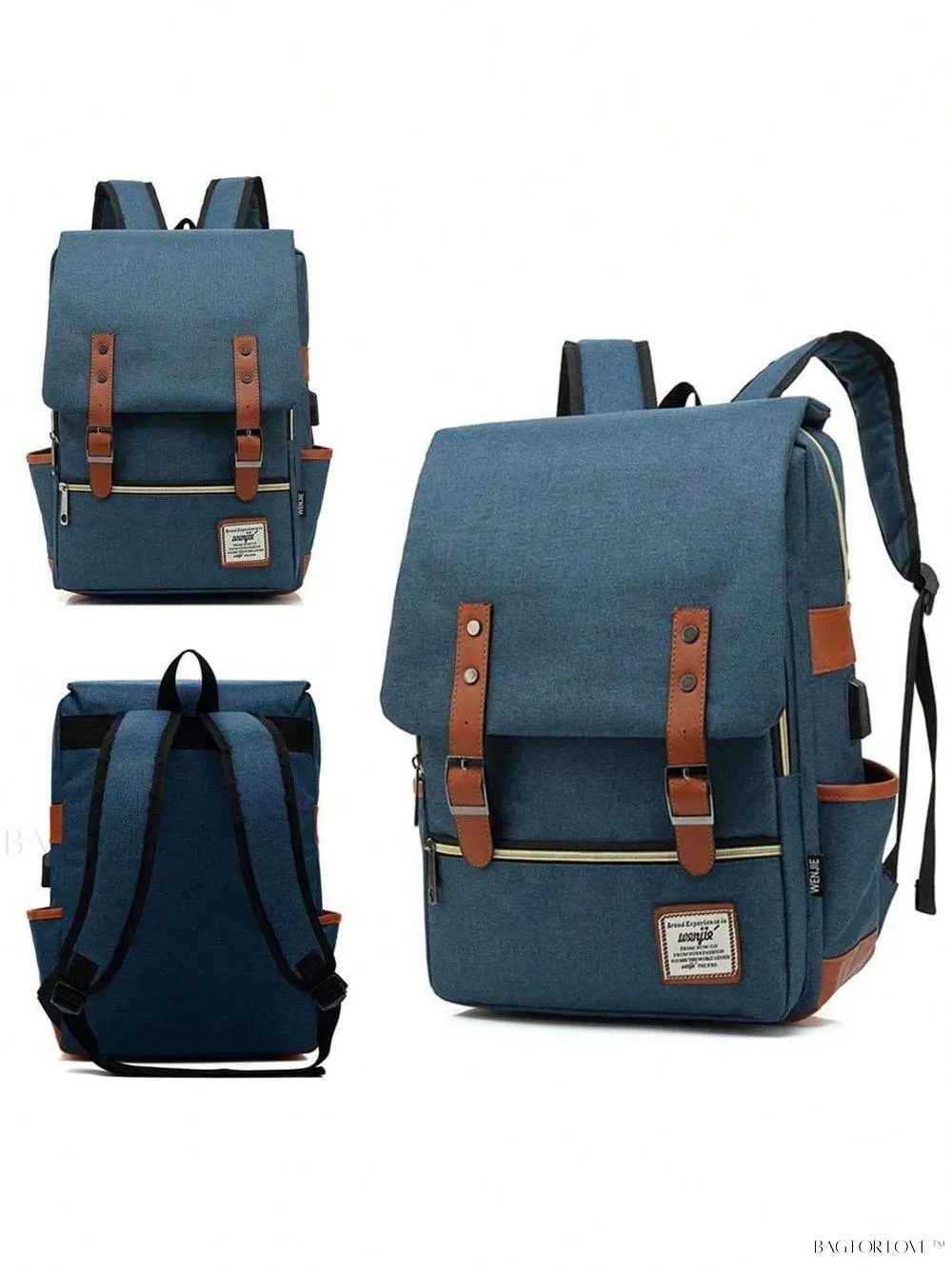 BagForLove - Travel-Friendly Notebook Bag with Built-In USB Charging Hub