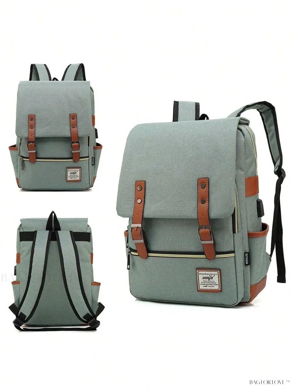 BagForLove - Travel-Friendly Notebook Bag with Built-In USB Charging Hub