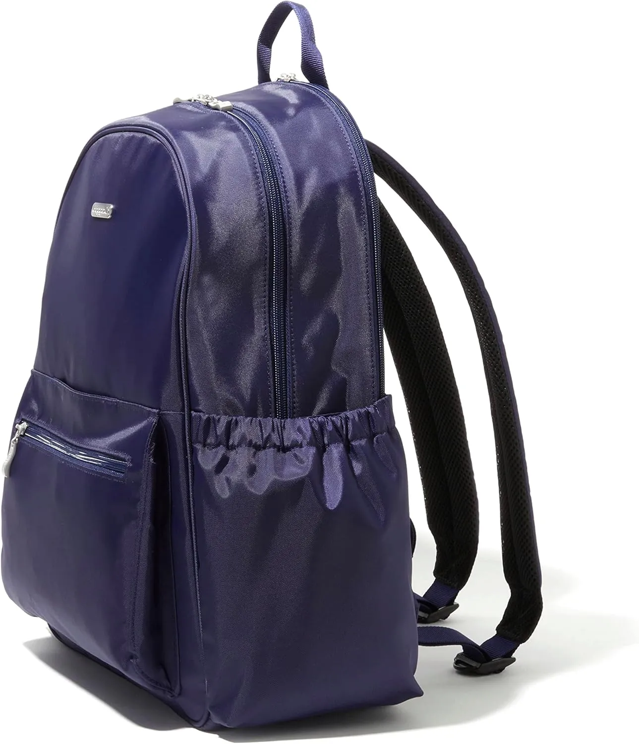 Baggallini Essential Laptop Backpack - 16x12 Inch Travel Backpack with 16" Laptop Sleeve - Lightweight Luggage Backpack