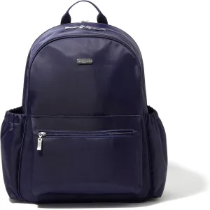 Baggallini Essential Laptop Backpack - 16x12 Inch Travel Backpack with 16" Laptop Sleeve - Lightweight Luggage Backpack