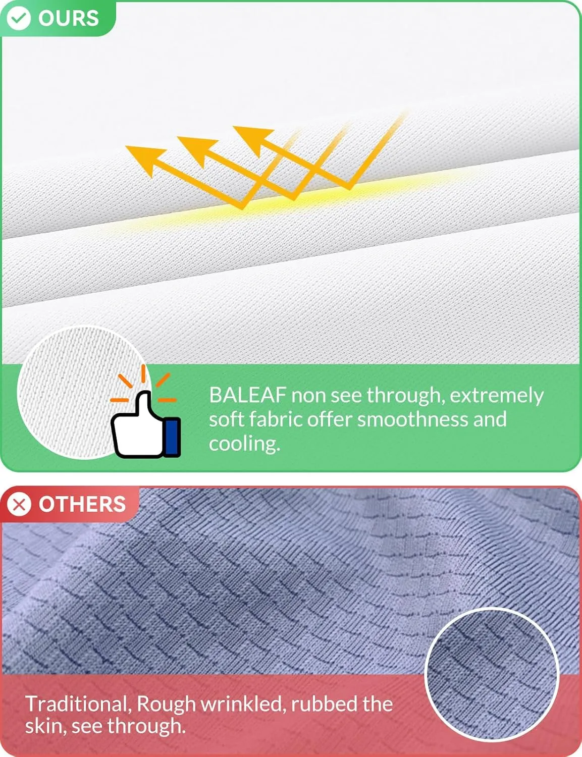 baleaf Women's Sun Shirt UV Protection Shirts Rash Guard Pockets SPF UPF 50  Quick Dry Long Sleeve Clothing