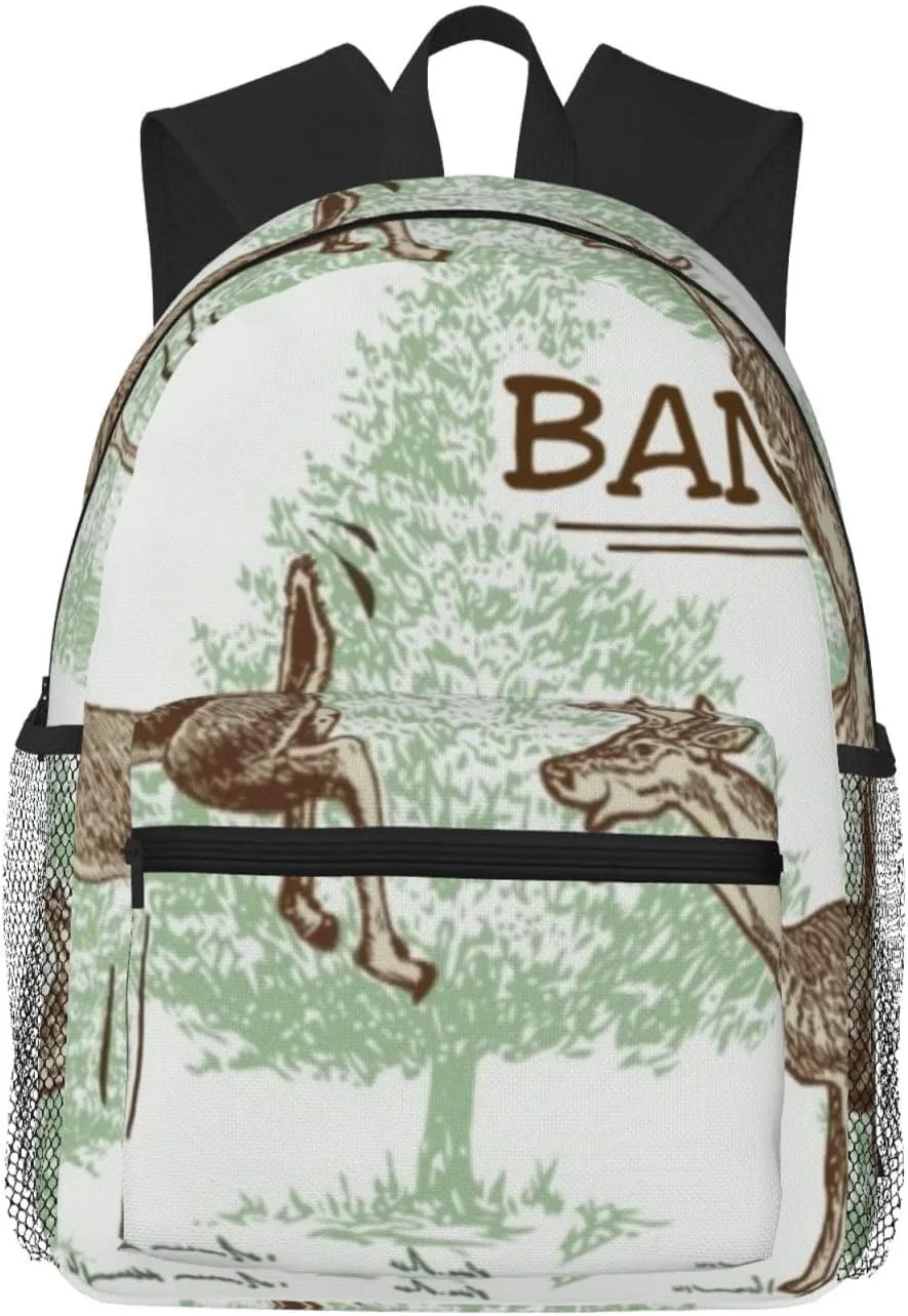 Bang! Just Kidding! Hunting Humor Lightweight Packable Backpack Travel Casual Hiking Daypack Foldable Backpack For Men Women