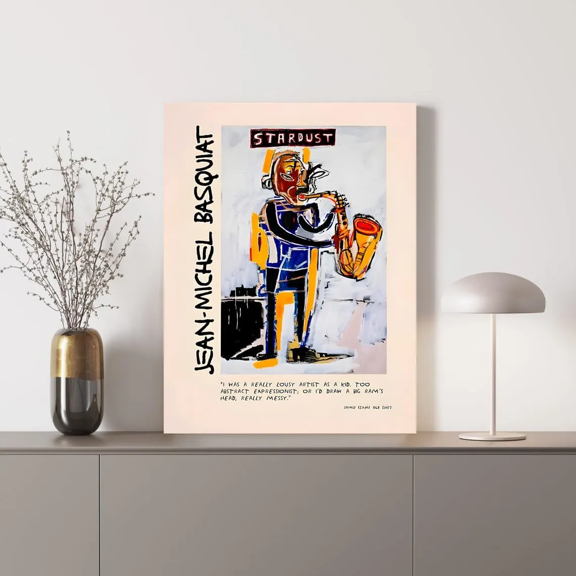 Basquiat Poster, Canvas Prints Jean Michel Basquiat Art, Basquiat Art Wall Decor, Street Wall Art, Basquiat Wall Art, Basquiat Decoration, Framed Basquiat Home Decor Ready To Hang