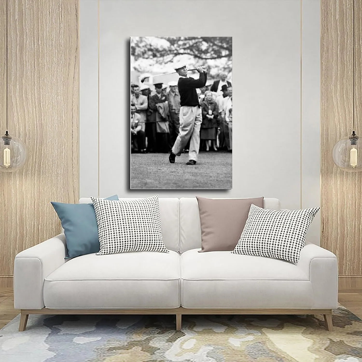 Ben Hogan Golf Poster55 Canvas Poster Bedroom Decor Sports Landscape Office Room Decor Gift Unframe:12x18inch(30x45cm)