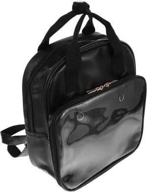 BESPORTBLE Candy Backpack for Girls School Bag Pvc Satchel Fashion Shoulder Bag for Boys and Girls Women