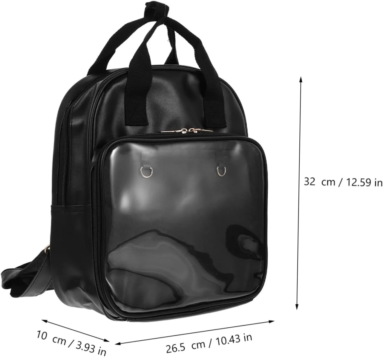BESPORTBLE Candy Backpack for Girls School Bag Pvc Satchel Fashion Shoulder Bag for Boys and Girls Women