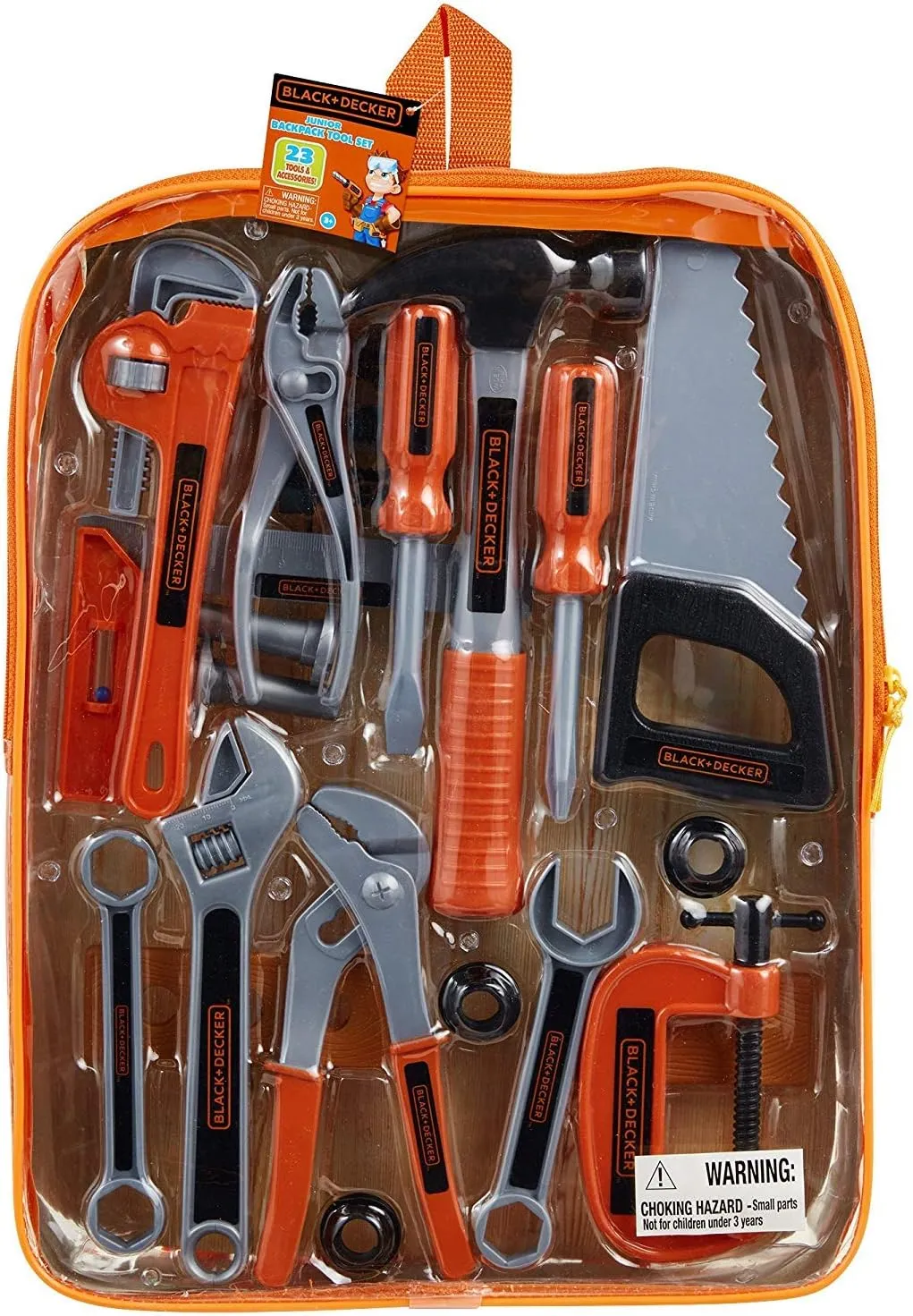 BLACK DECKER Jr. 23 Piece Backpack Set