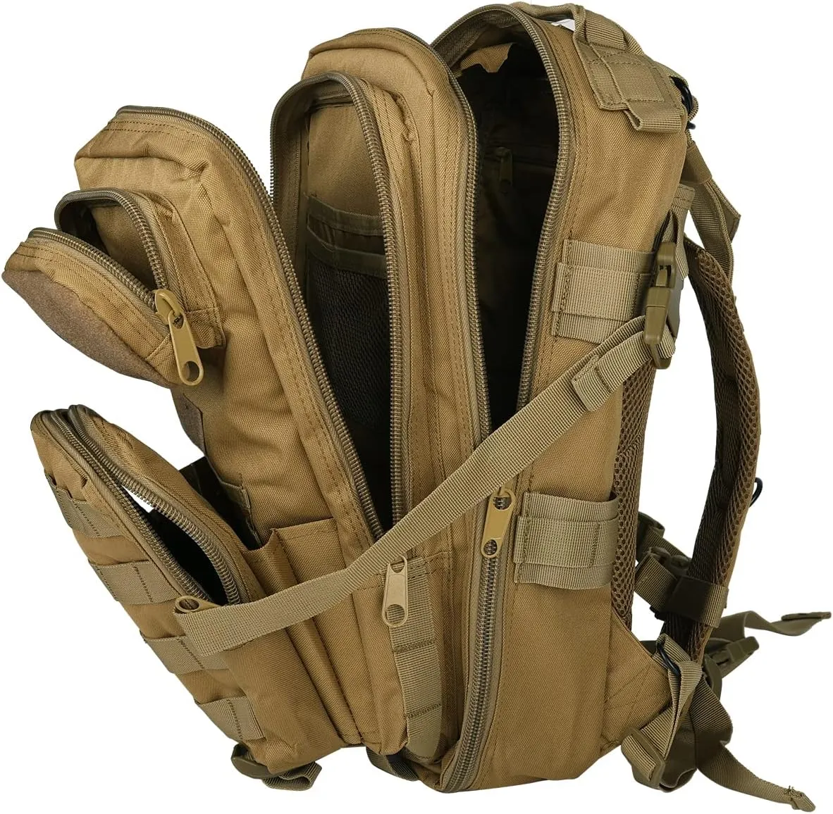 BOMTURN for Mens Tactical Backpack Military Backpacks 27L Army Survival Backpacks Small Waterproof Bug Out Bag