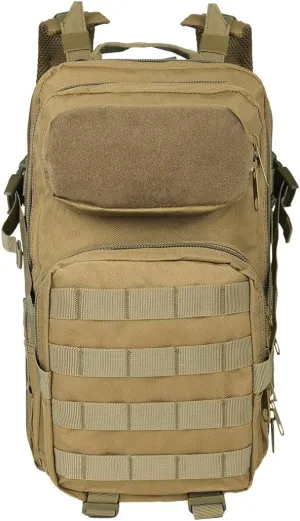 BOMTURN for Mens Tactical Backpack Military Backpacks 27L Army Survival Backpacks Small Waterproof Bug Out Bag