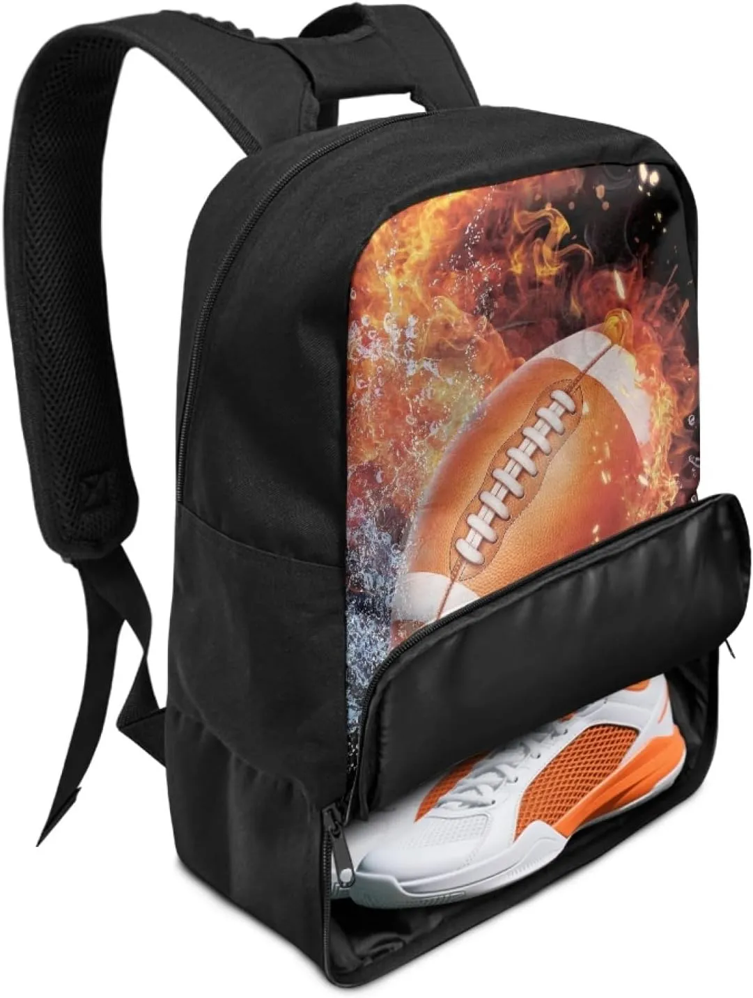 Boys Backpack with Shoe Compartment for Kids Children Equipment Bag