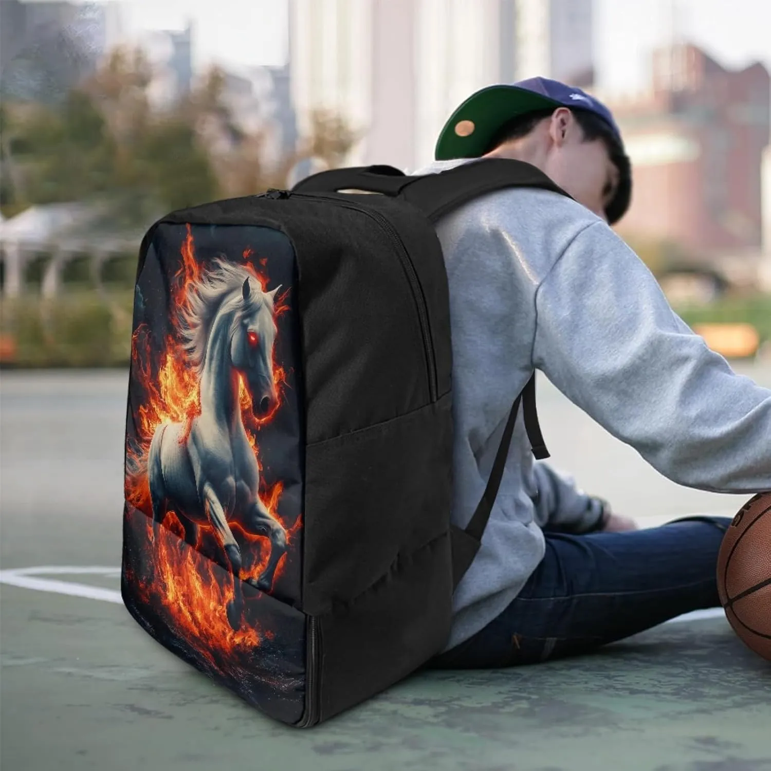 Boys Equipment Bag with Shoe Compartment for Kids Sports Backpack