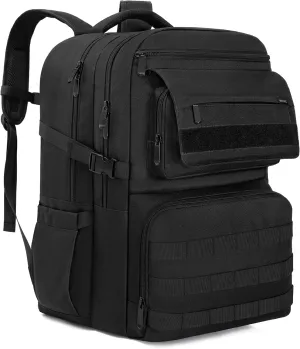 BQKOZFIN Tactical Backpack Waterproof Military MOLLE Assault Backpack Bag for Hunting Camping Travel,13" Lx 12" W x 20" H…