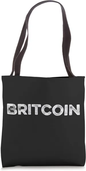 Britcoin Digital Currency Cryptocurrency Crypto Blockchain Tote Bag