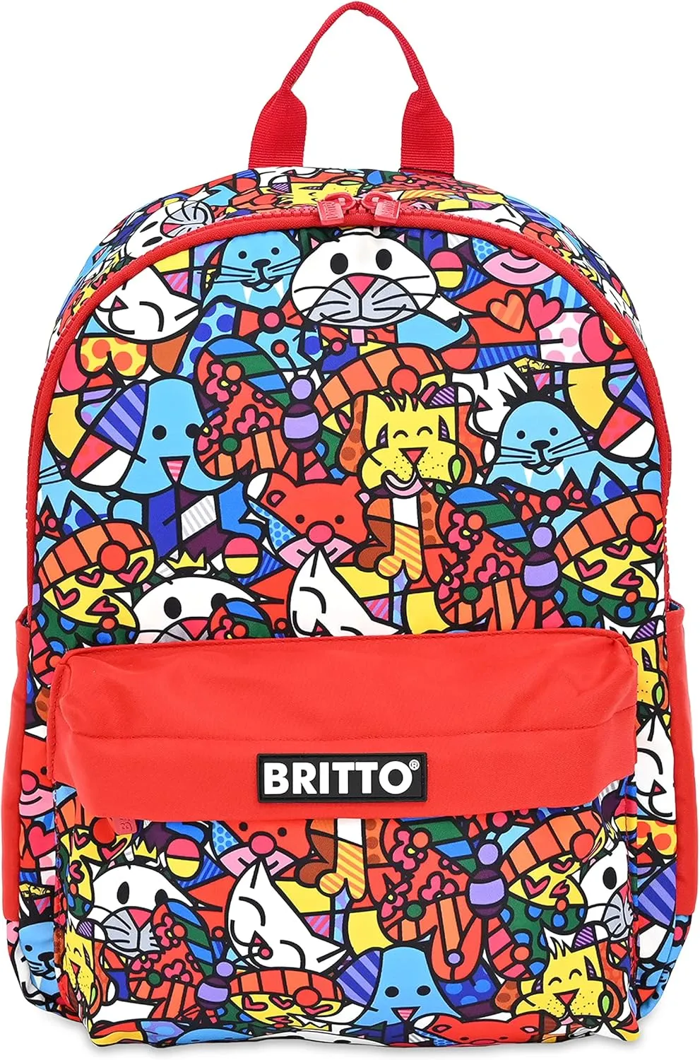 BRITTO Romero 15" Polyester Twill Backpack, Best Friends