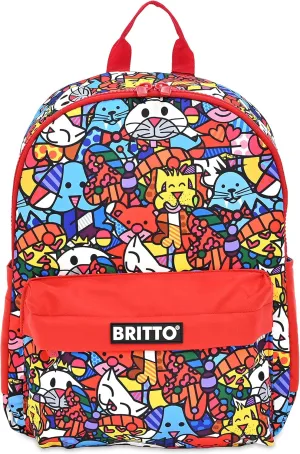 BRITTO Romero 15" Polyester Twill Backpack, Best Friends
