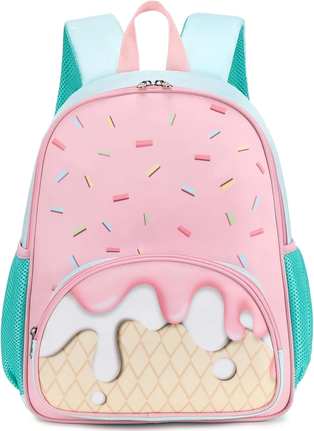 BTOOP Kids Toddler Backpack Girls School Backpack Preschool Ice Cream BookBag Preschool Kindergarten School Bag