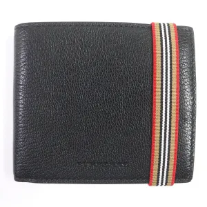 Burberry Icon Stripe Compact Wallet Goatskin