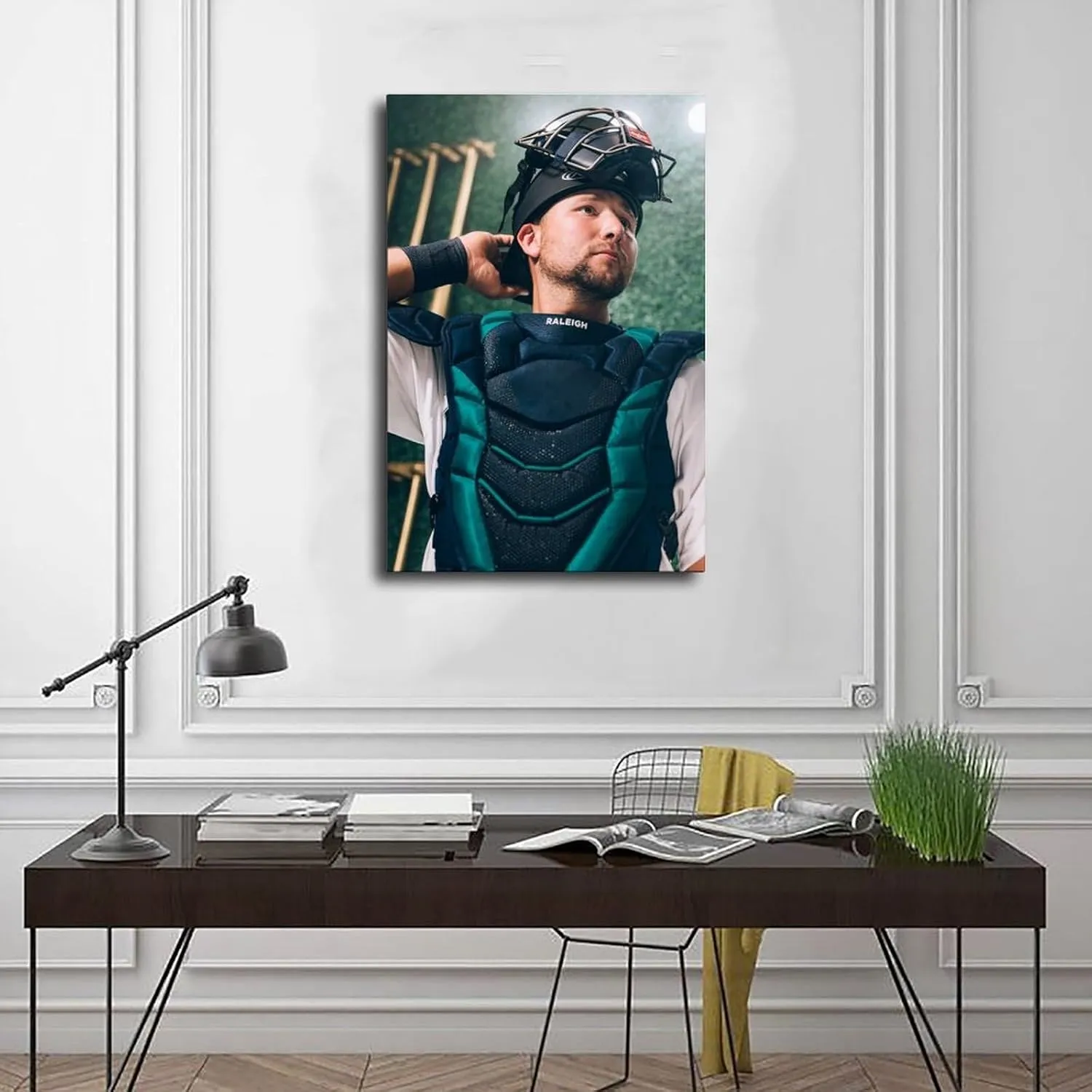 Cal Raleigh Baseball Playe3 Canvas Poster Bedroom Decor Sports Landscape Office Room Decor Gift Unframe: Unframe:12x18inch(30x45cm)