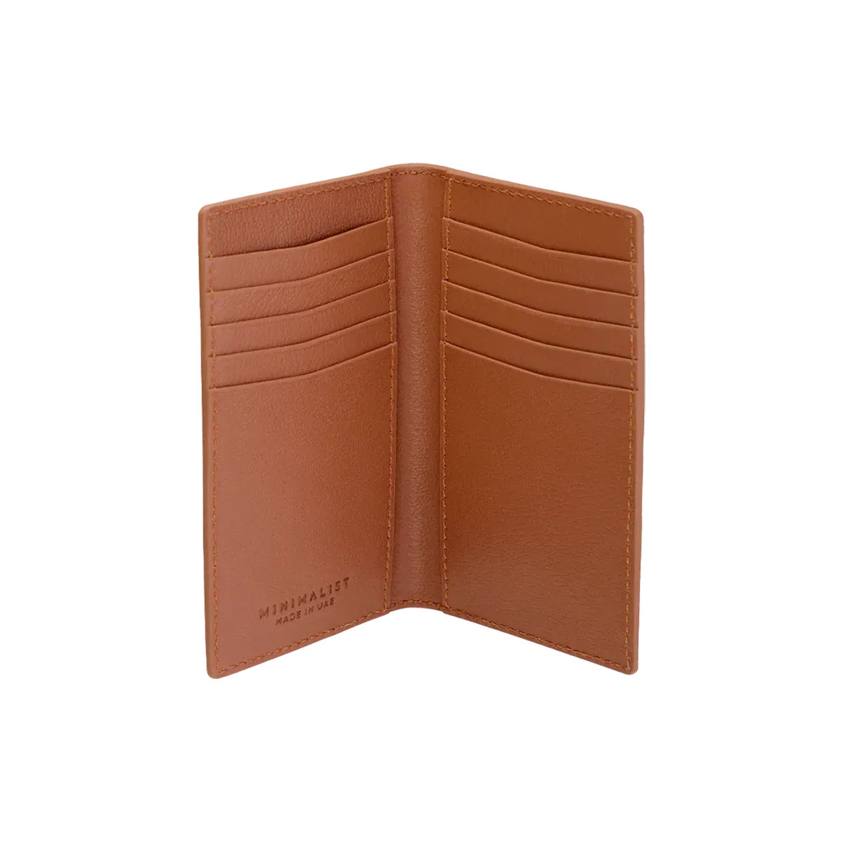 Camel Leather Black & Tan / Silver