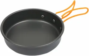 Camping Frying Pan, 12 Inch Aluminum Alloy Non-Stick Frying Pan with Folding Handles and Mesh Bag Portable Cooking Frying Pan for Outdoor Camping Picnic Hiking.